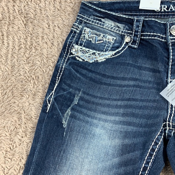 Grace in LA Jean Capris NWT - Picture 6 of 7